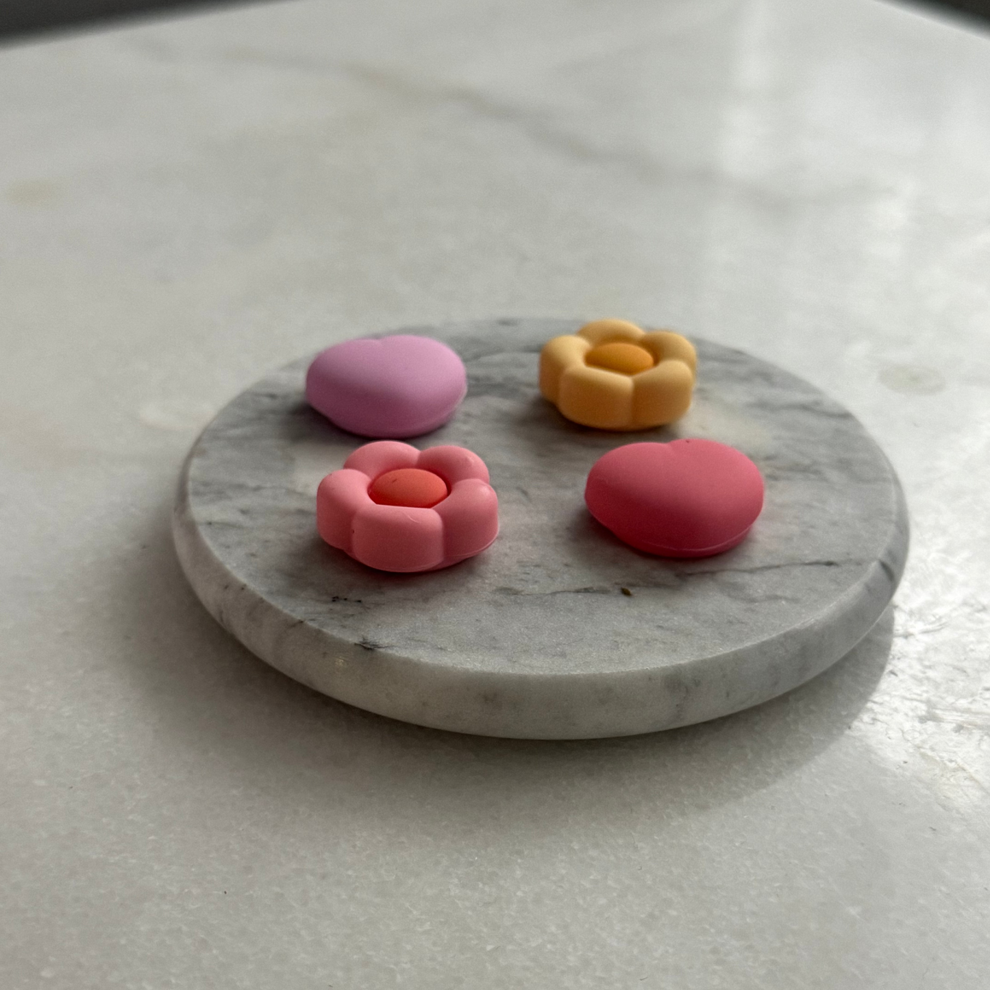 Love and Petals Switch 2 Thumb Grips