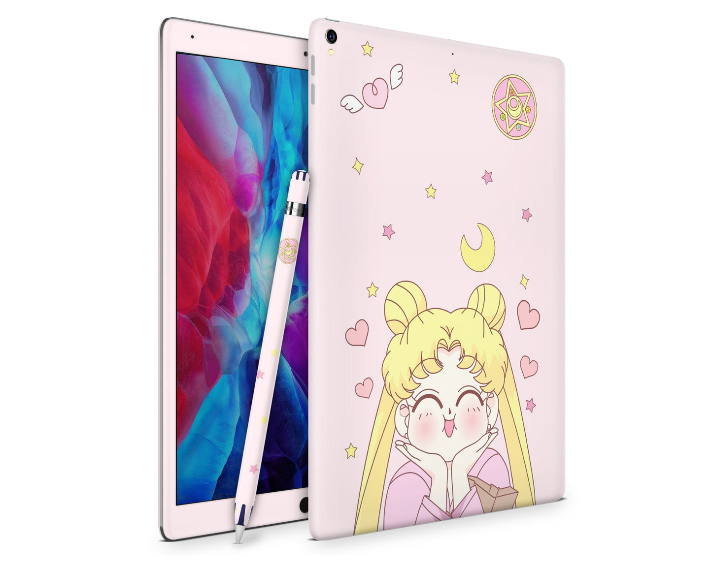 Lux Skins iPad Sailor Moon Star Hearts iPad Pro 13" (M4) Skins - Pop culture Sailor Moon Skin