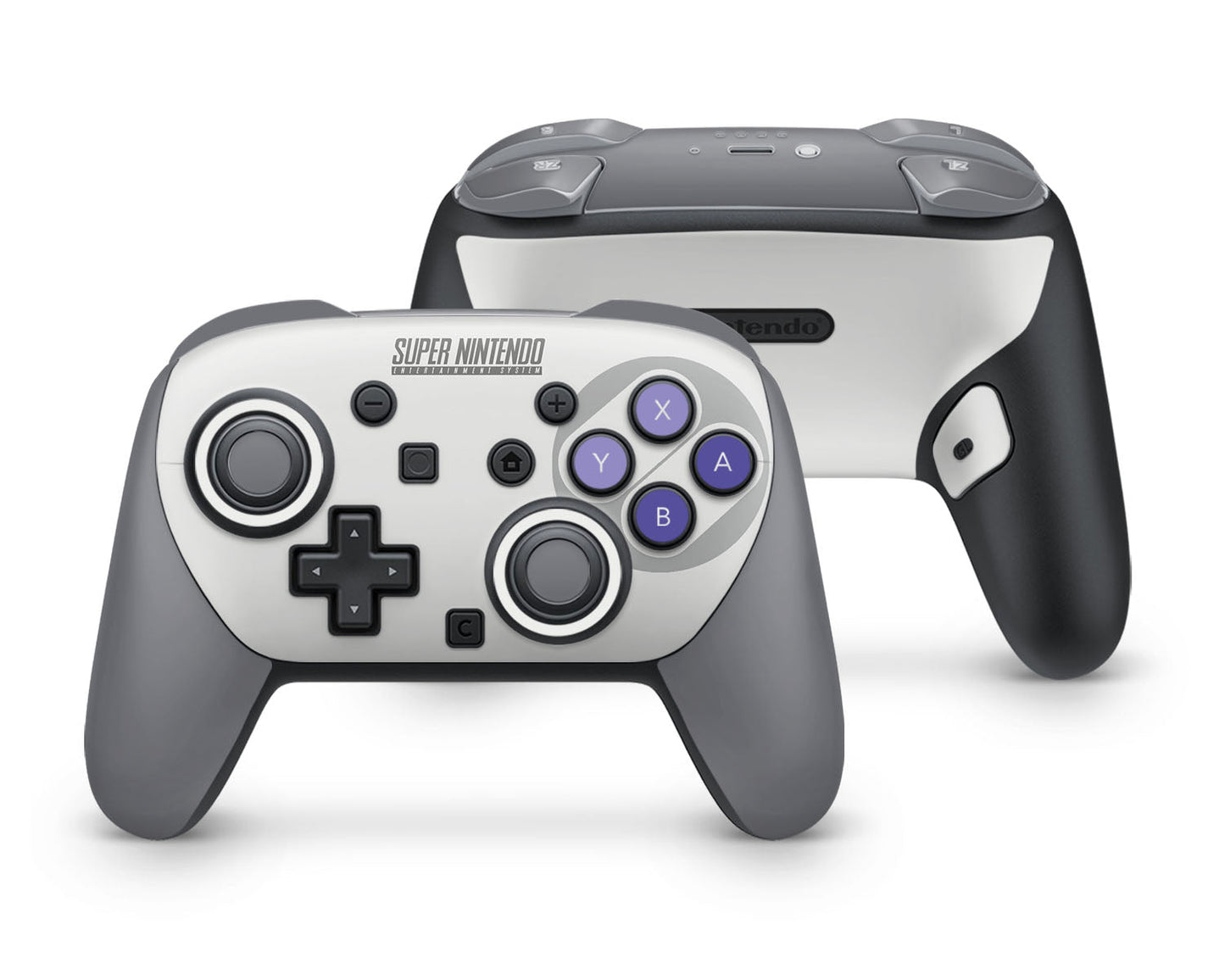 Lux Skins Nintendo Switch 2 Pro Controller Retro SNESSkins - Pop culture Retro Skin
