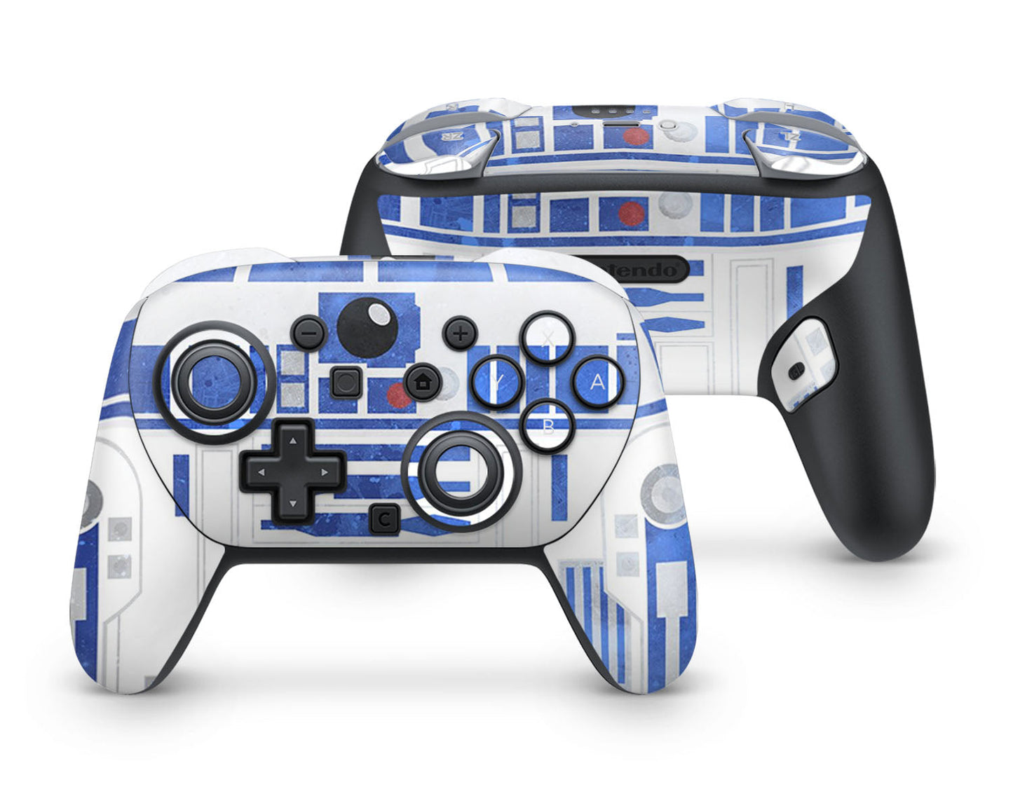 Lux Skins Nintendo Switch 2 Pro Controller Star Wars R2D2Skins - Pop culture Star Wars Skin