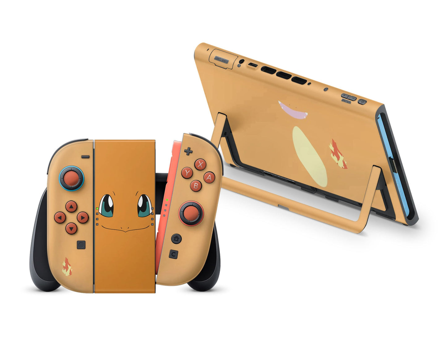 Pokemon Charmander Minimalist Nintendo Switch 2 Skin