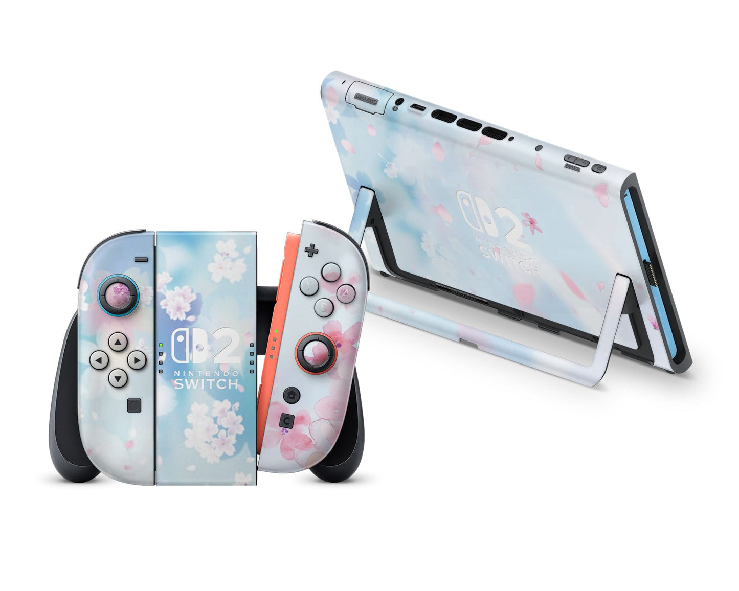 Cherry Blossom Sakura Flower Nintendo Switch 2 Skin