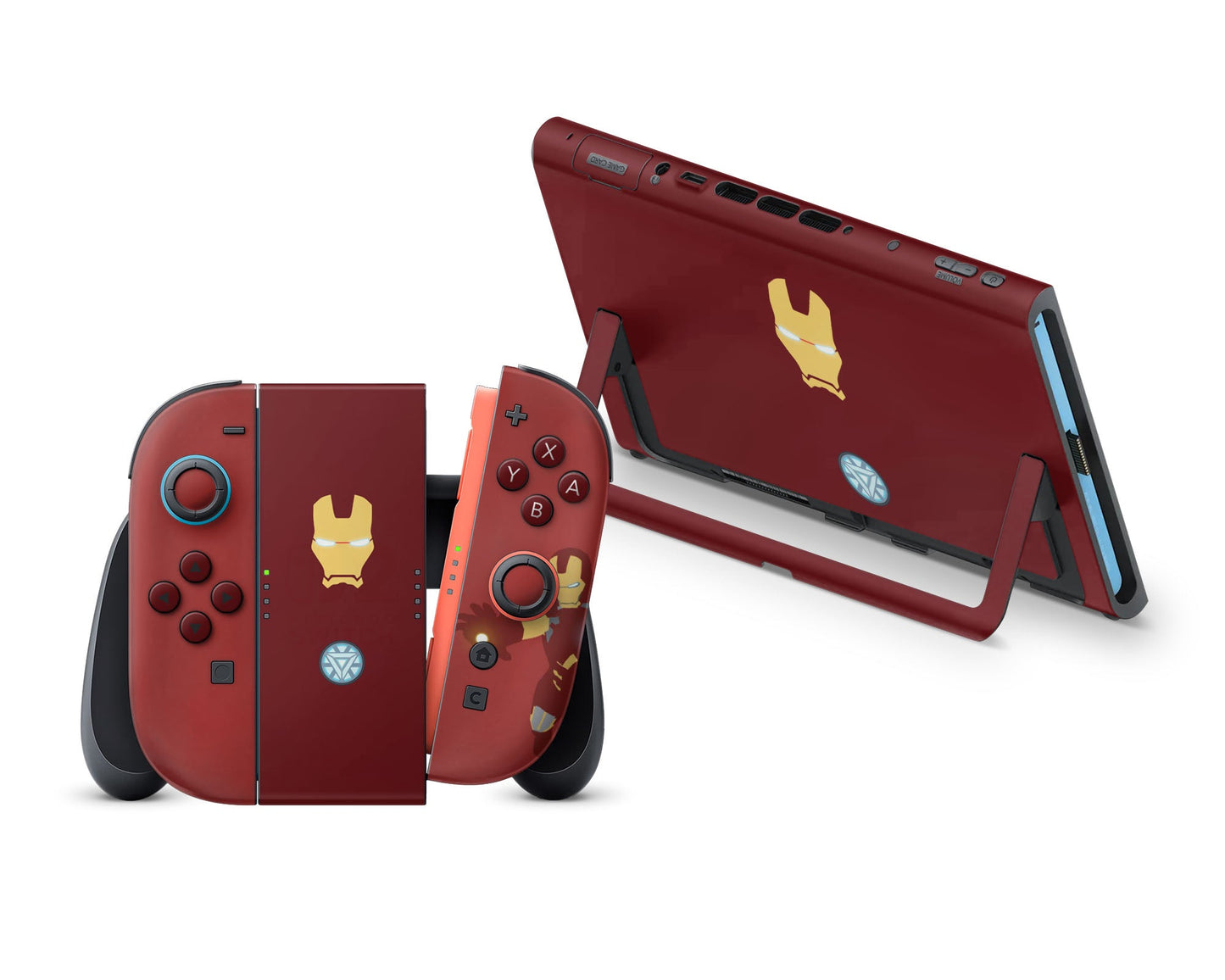 Iron Man Minimalist Nintendo Switch 2 Skin