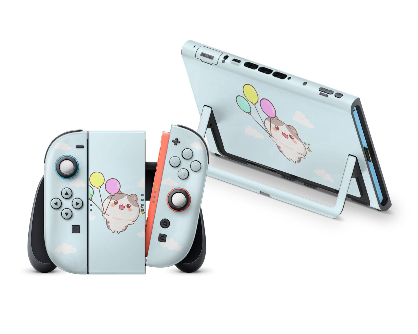 Kitty Up in the Sky Nintendo Switch 2 Skin