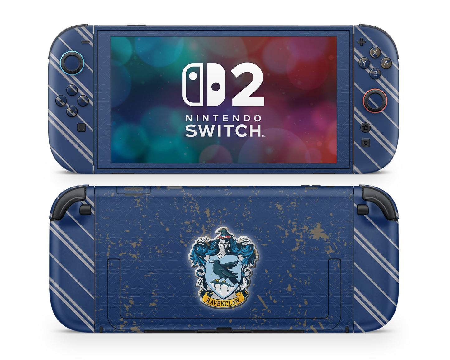 Lux Skins Nintendo Switch 2 Harry Potter Ravenclaw Joycons Only Skins - Pop culture Harry Potter Skin