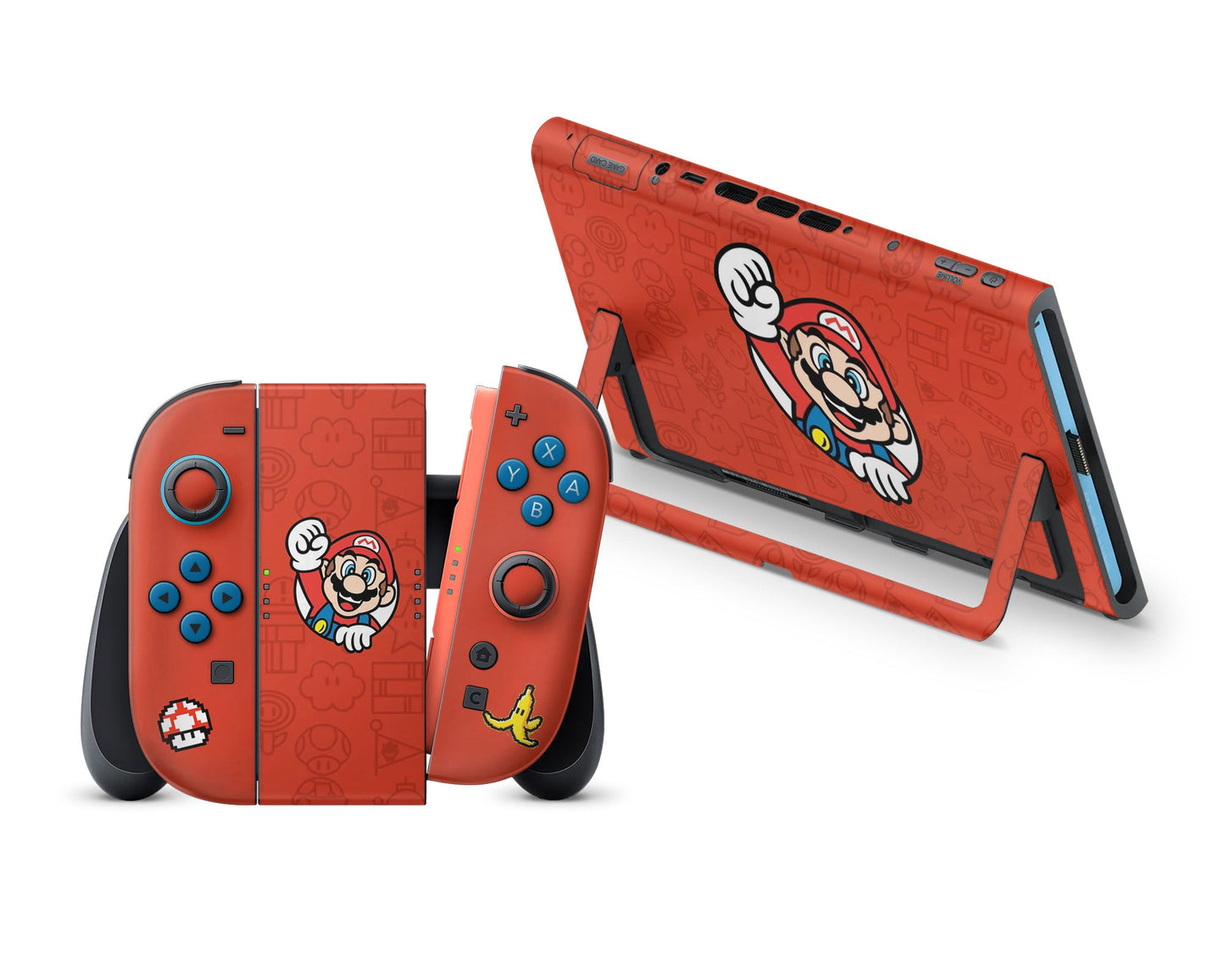 Mario Minimalist Nintendo Switch 2 Skin