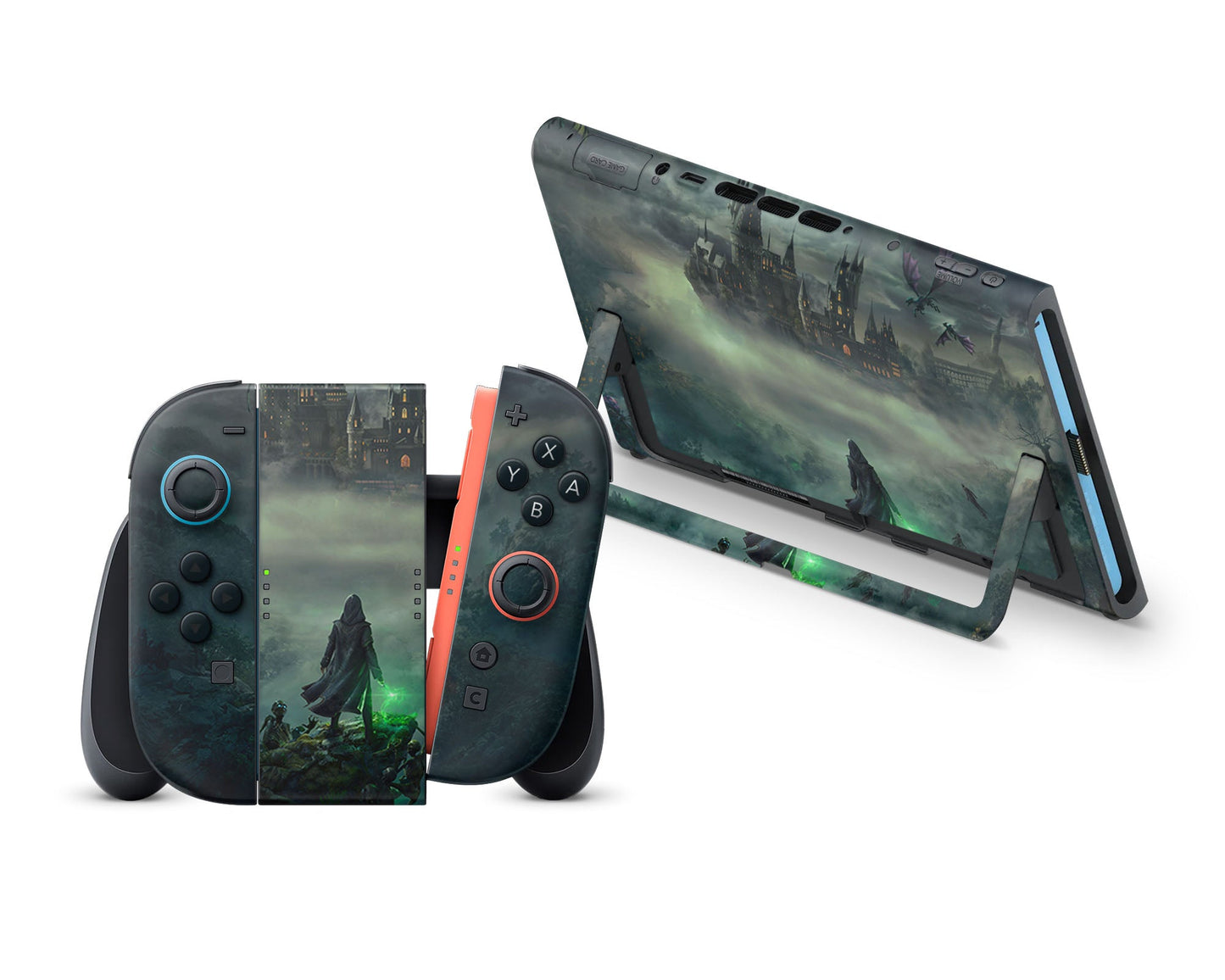 Lux Skins Nintendo Switch 2 Hogwarts Legacy Joycons Only Skins - Pop culture Harry Potter Skin