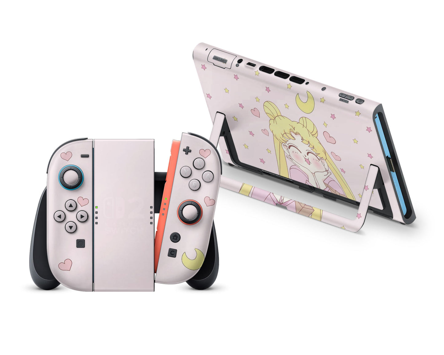 Sailor Moon Stars Nintendo Switch 2 Skin