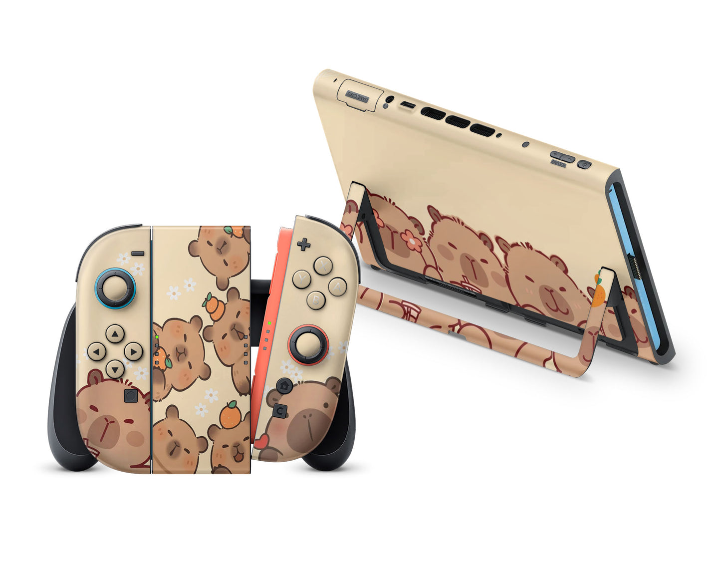 Cute Capybara Nintendo Switch 2 Skin
