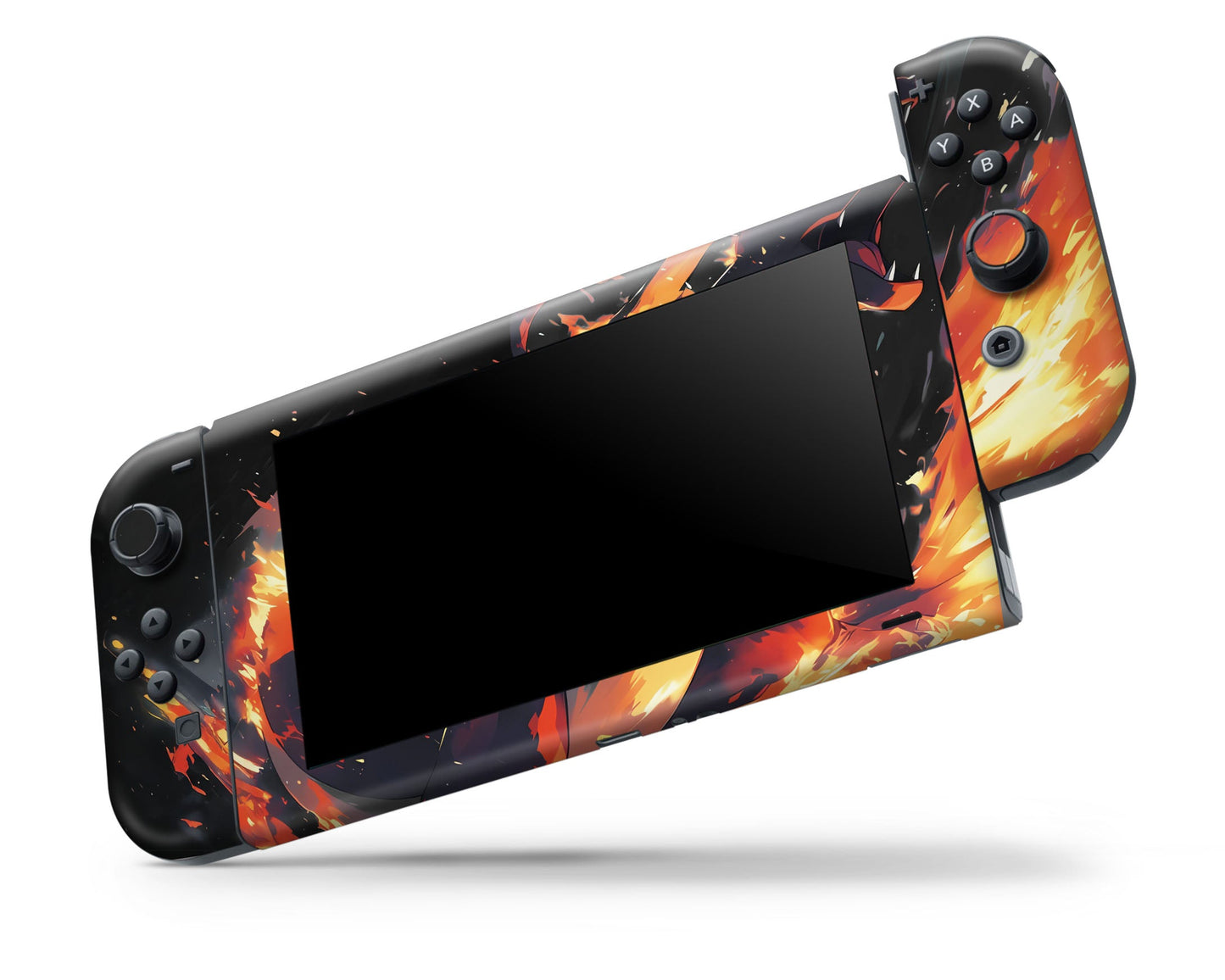 Pokemon Charizard Flames Nintendo Switch Skin