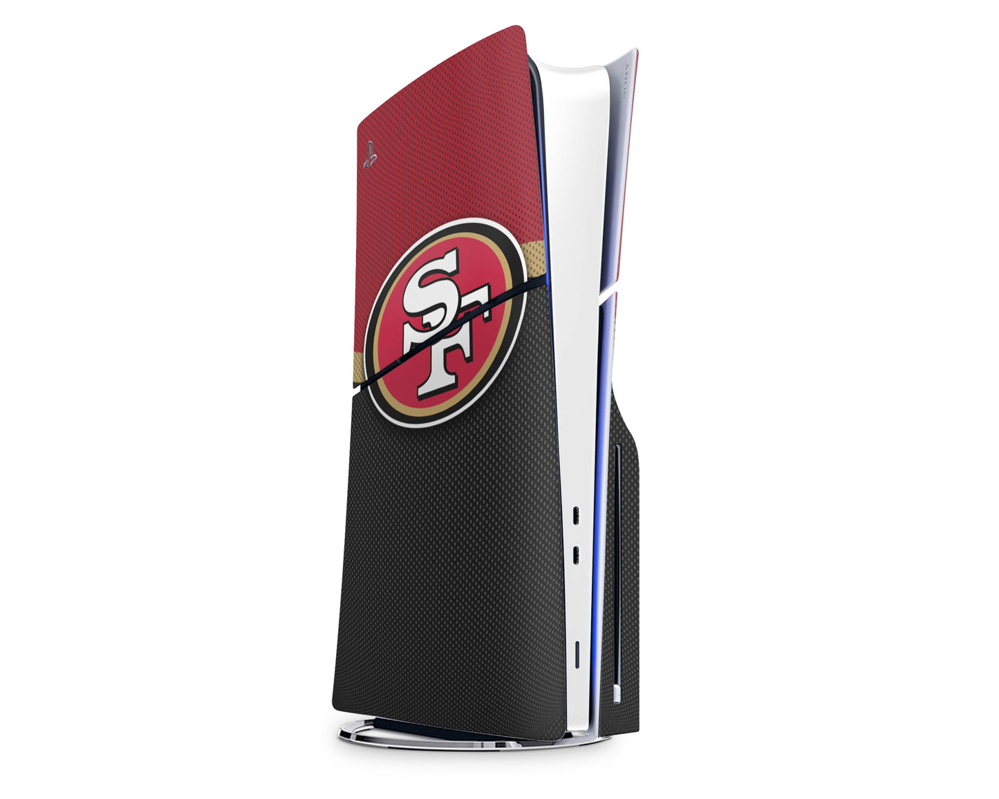 Lux Skins PS5 Slim San Francisco 49ers PS5 Slim Skins - Sports Skin