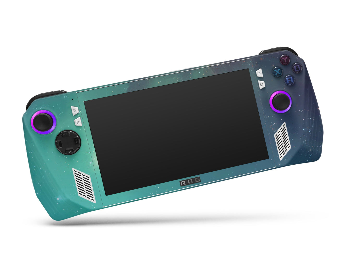 Lux Skins ROG Ally Green Stardust Galaxy ASUS ROG Ally Skins - Galaxy Skin