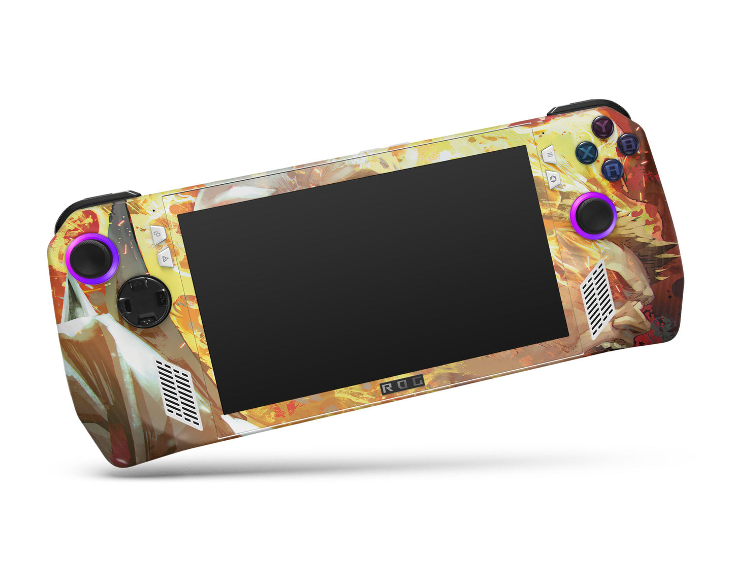 Lux Skins ROG Ally Ghost Rider Flames ASUS ROG Ally Skins - Pop culture Skin