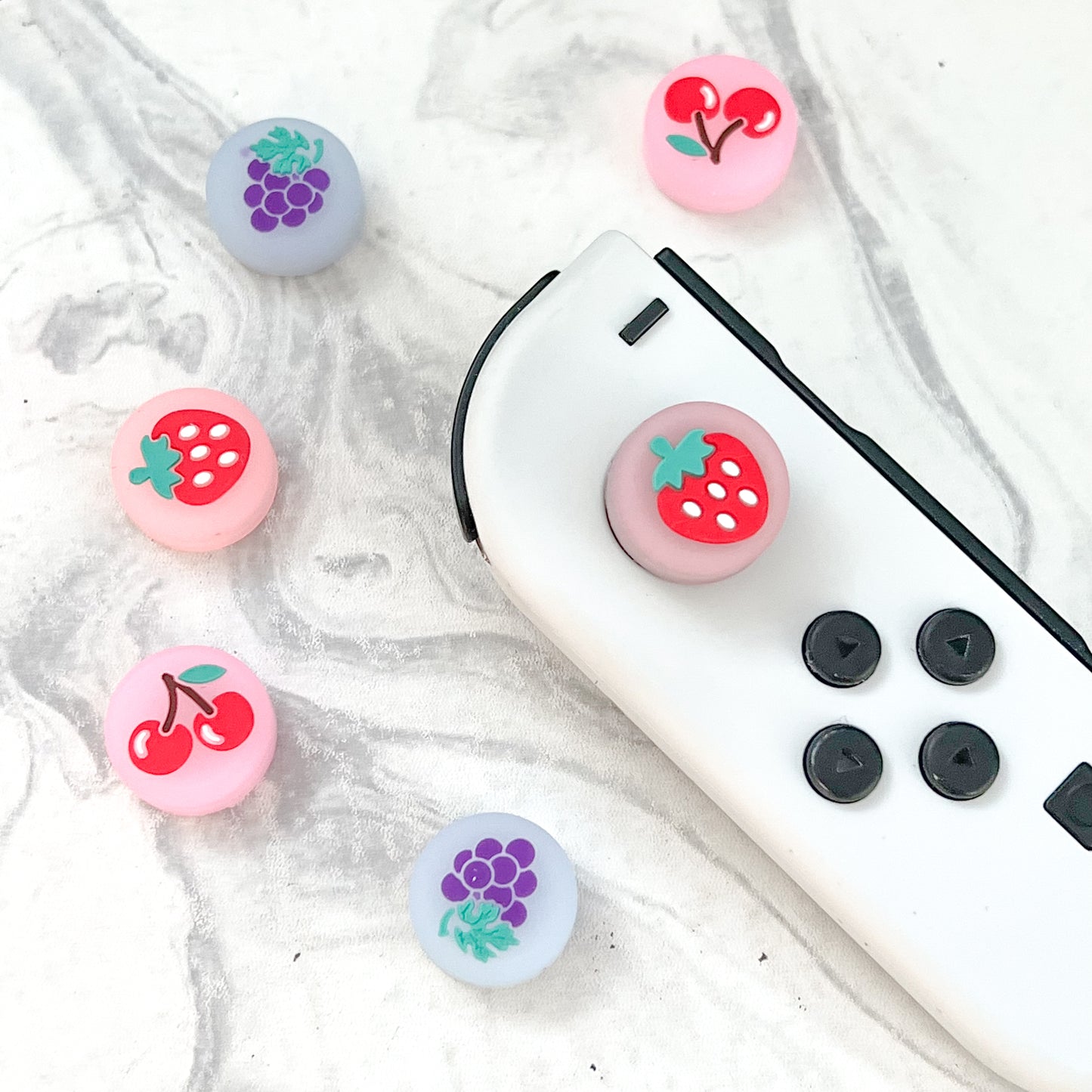 Cherry, Grape & Strawberry Thumb Grips