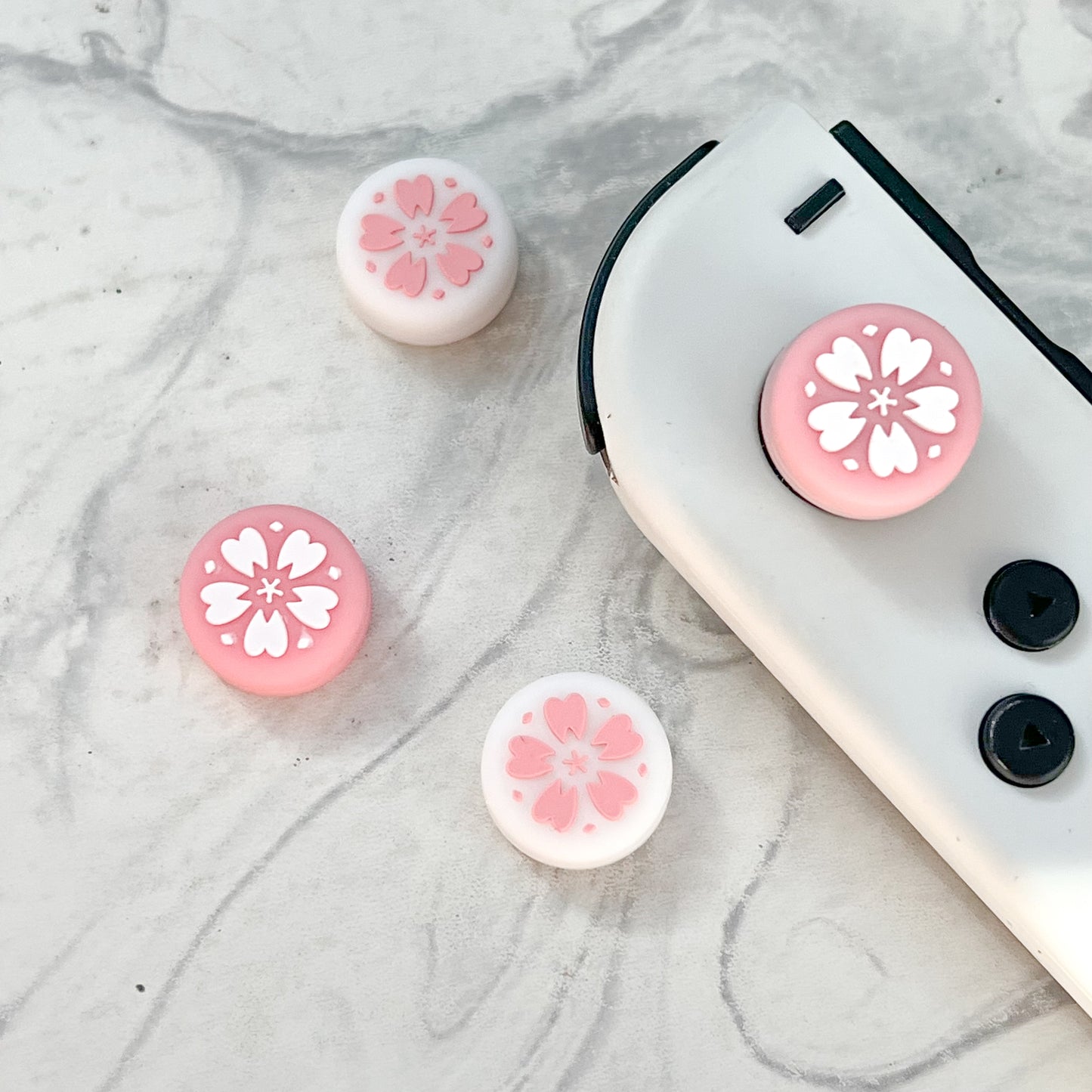 Pink Sakura Thumb Grips