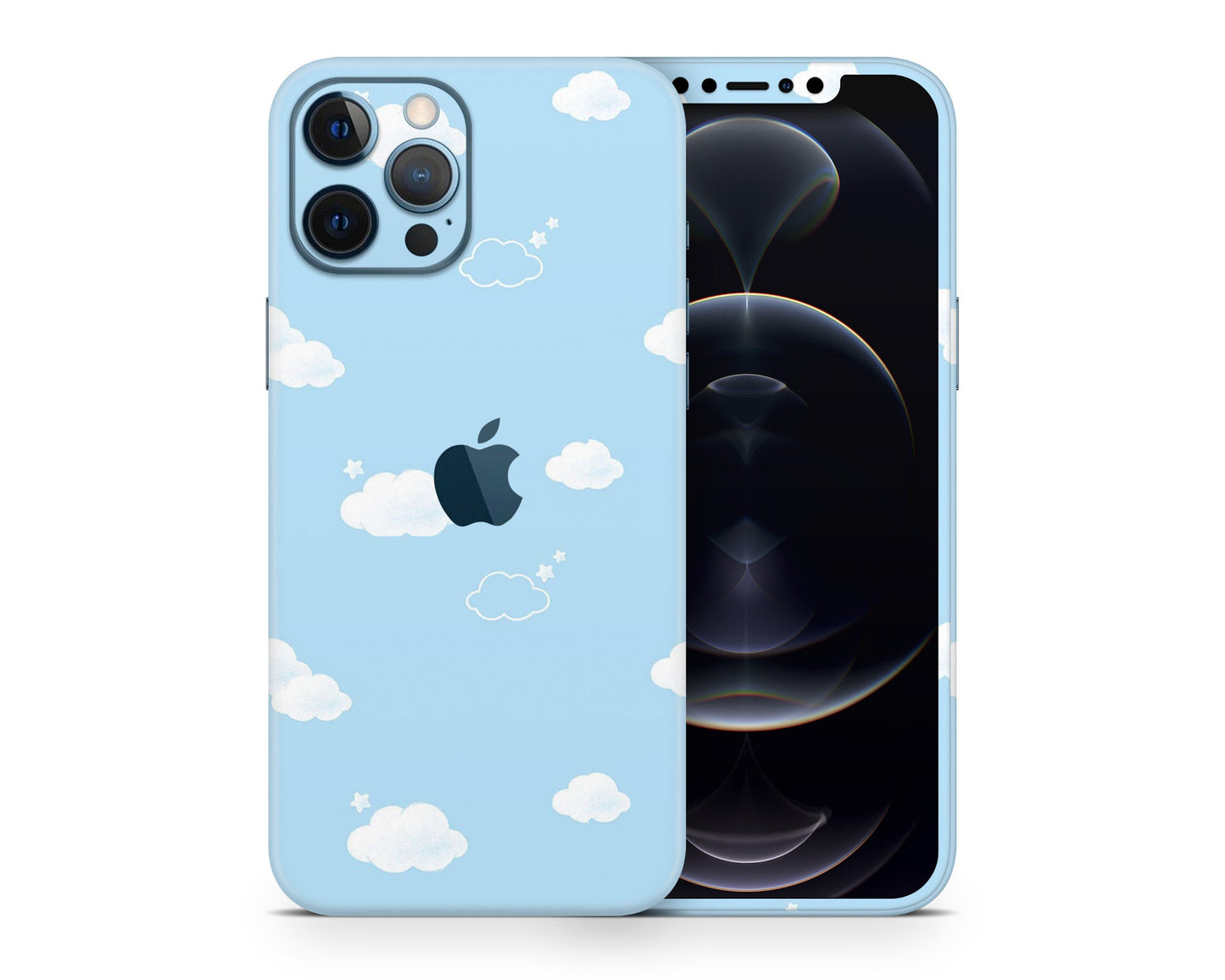 Lux Skins iPhone Blue Sky Clouds iPhone 13 Pro Max Skins - Clouds Skin
