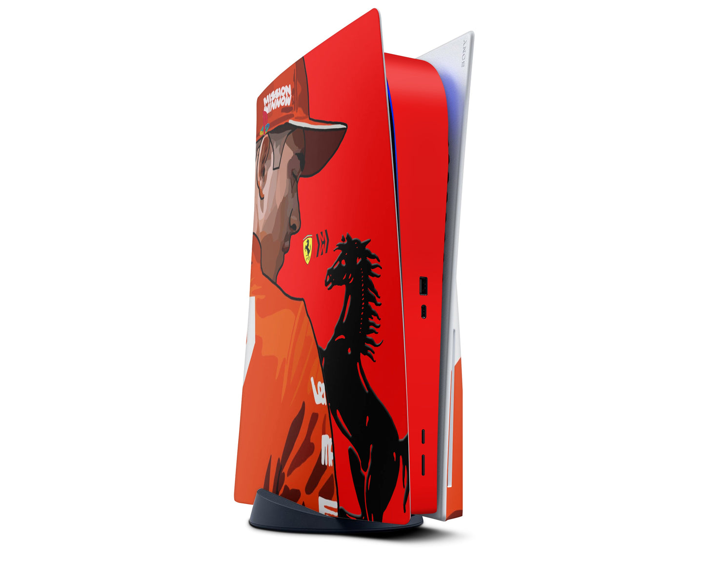 Lux Skins PS5 Charles Lecler F1 Ferrari PS5 Skins - Sports Formula 1 Skin