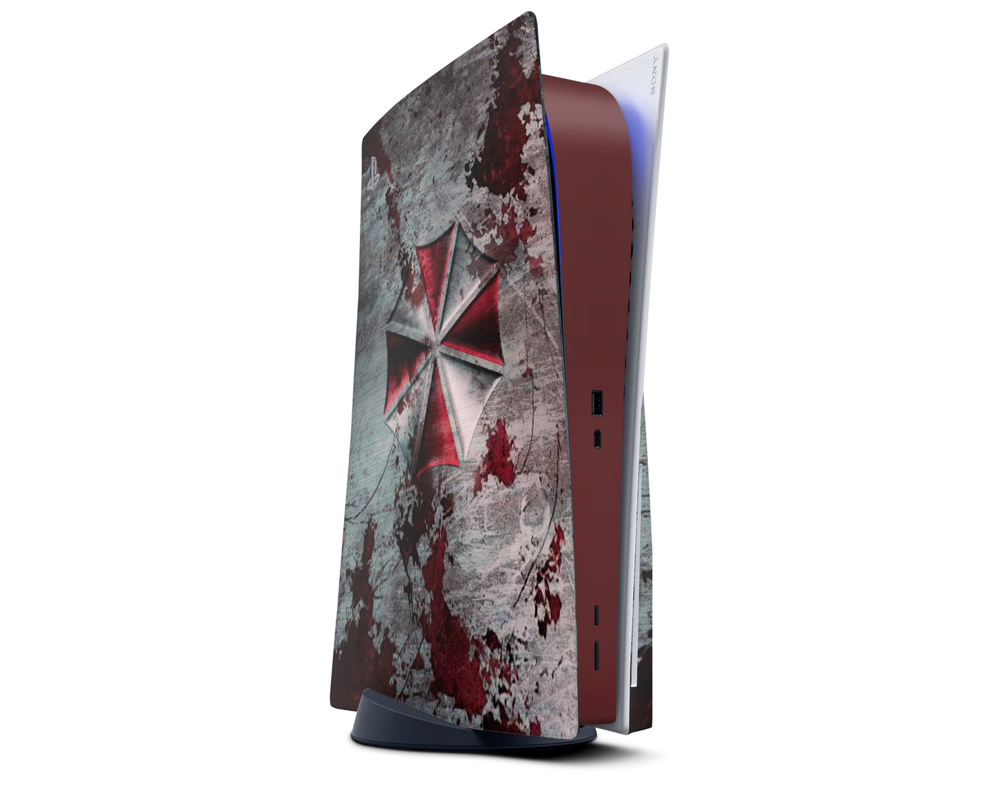 Lux Skins PS5 Resident Evil Umnrella Corp PS5 Skins - Pop culture Skin