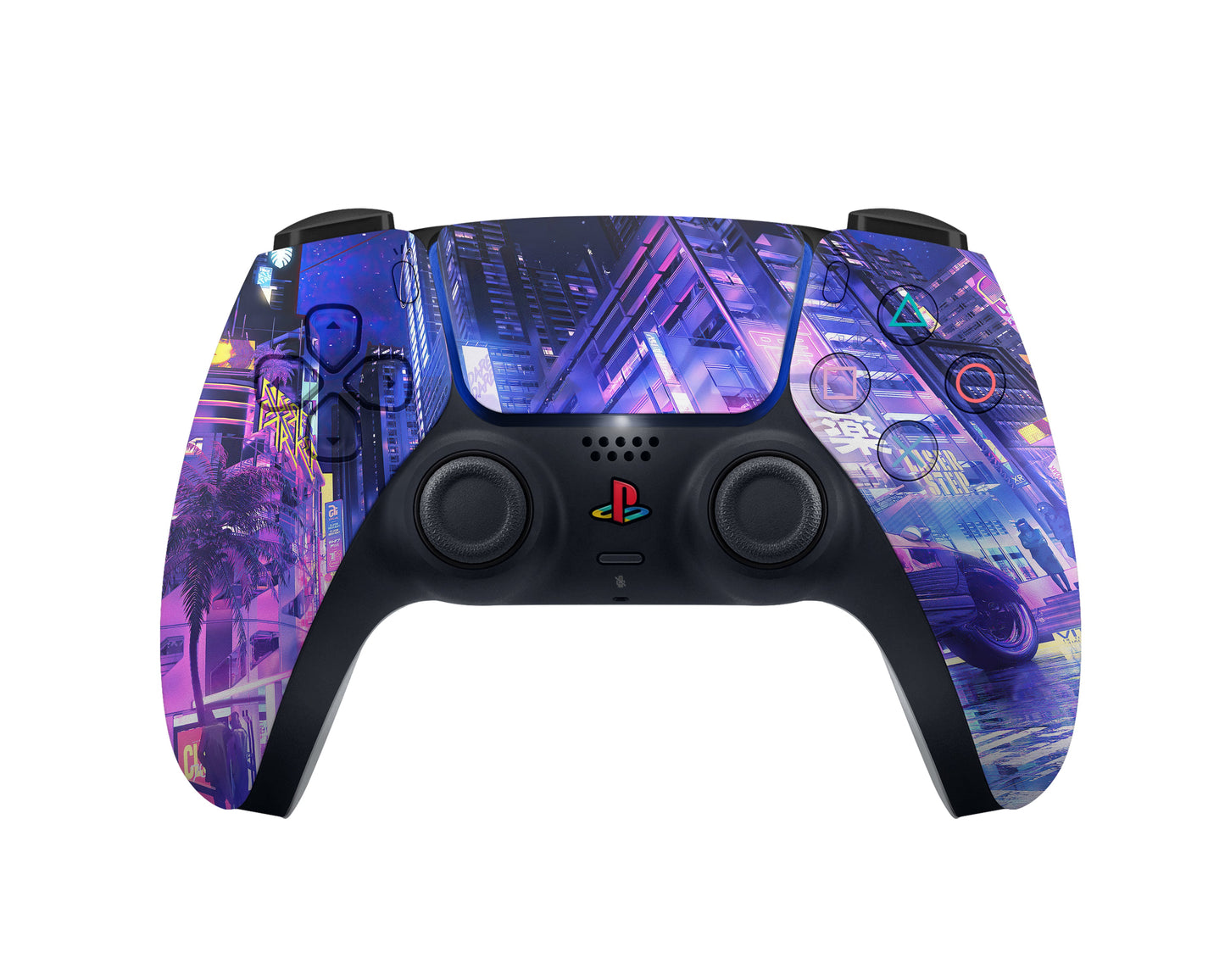 Lux Skins PS5 Neon Tokyo City PS5 Skins - Art Skin