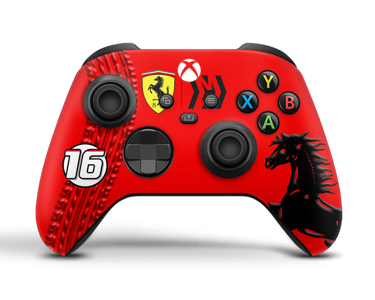 Lux Skins Xbox Series Controller Charles Leclerc F1 FerrariSkins - Sports Formula 1 Skin