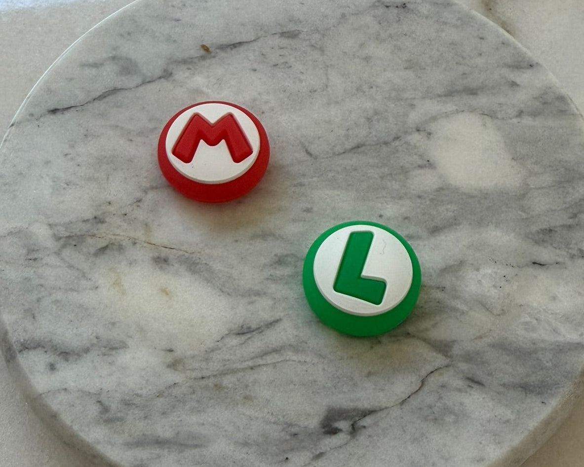 Mario Luigi Switch 2 Thumb Grips