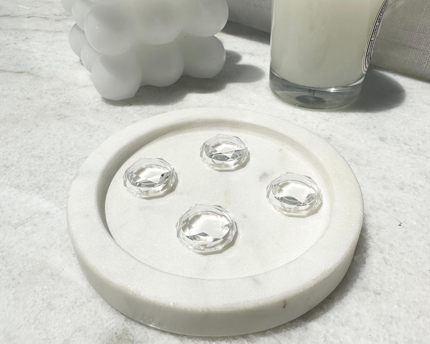 Crystal Clear Switch 2 Thumb Grips