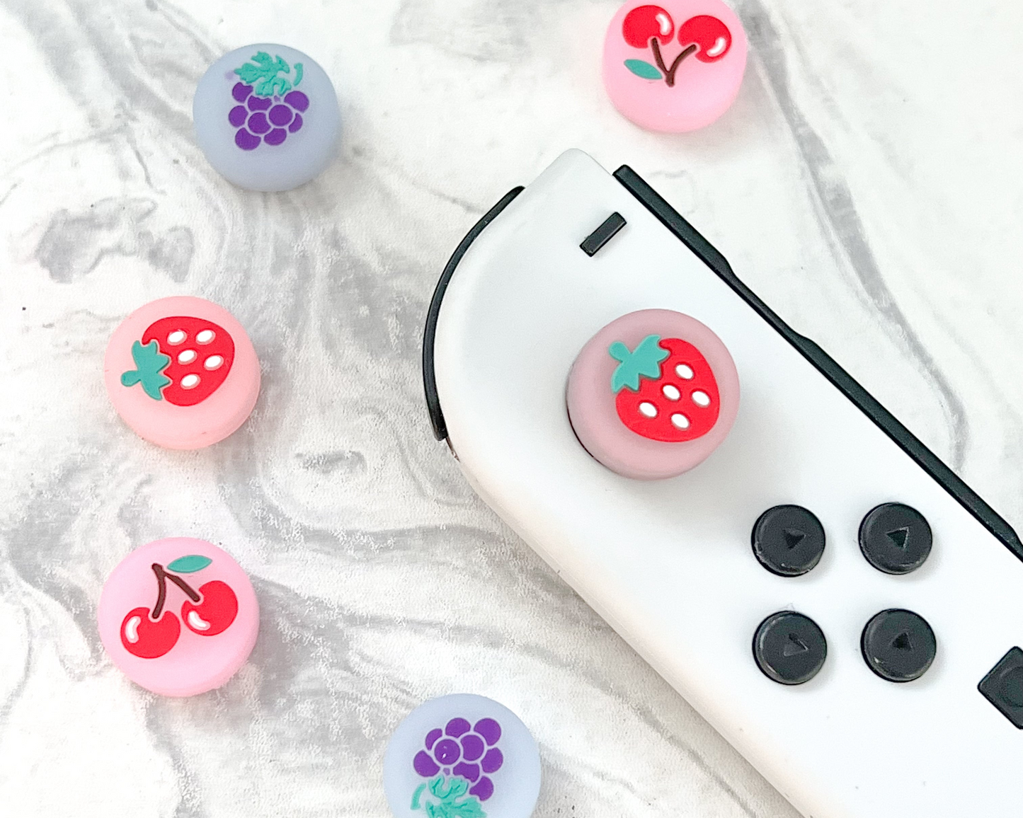 Cherry, Grape & Strawberry Thumb Grips