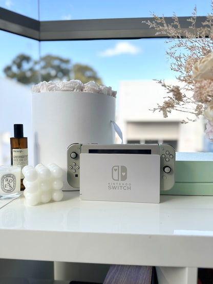 Cosy Matcha Green Nintendo Switch Skin