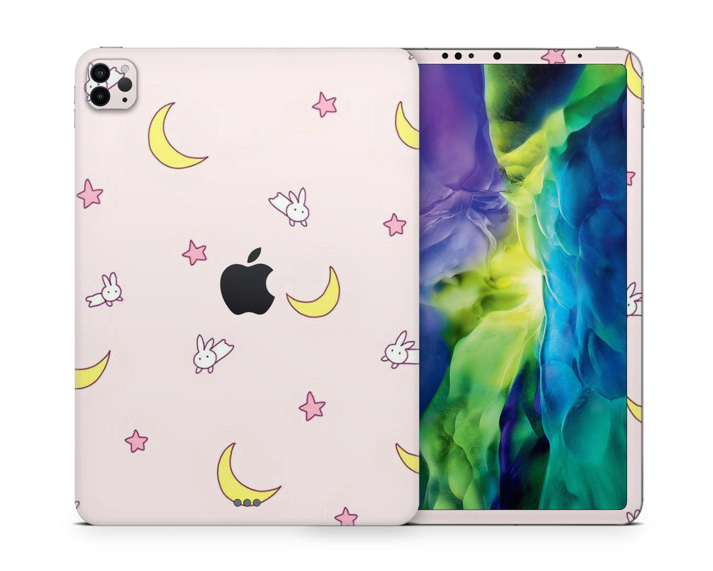 Lux Skins iPad Sailor Moon Pink Pattern iPad Pro 13" (M4) Skins - Pop culture Sailor Moon Skin