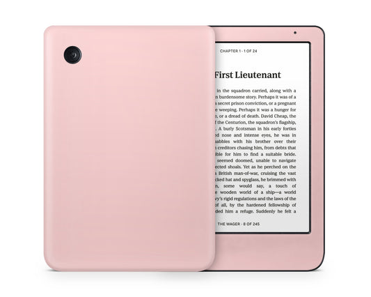 Lux Skins Kobo Sweet Pastel Pink Kobo Clara Colour Skins - Solid Colours Pastel Series Skin