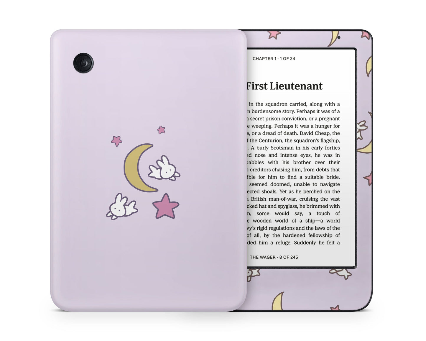 Lux Skins Kobo Sailor Moon Purple Minimalist Kobo Clara Colour Skins - Pop culture Sailor Moon Skin