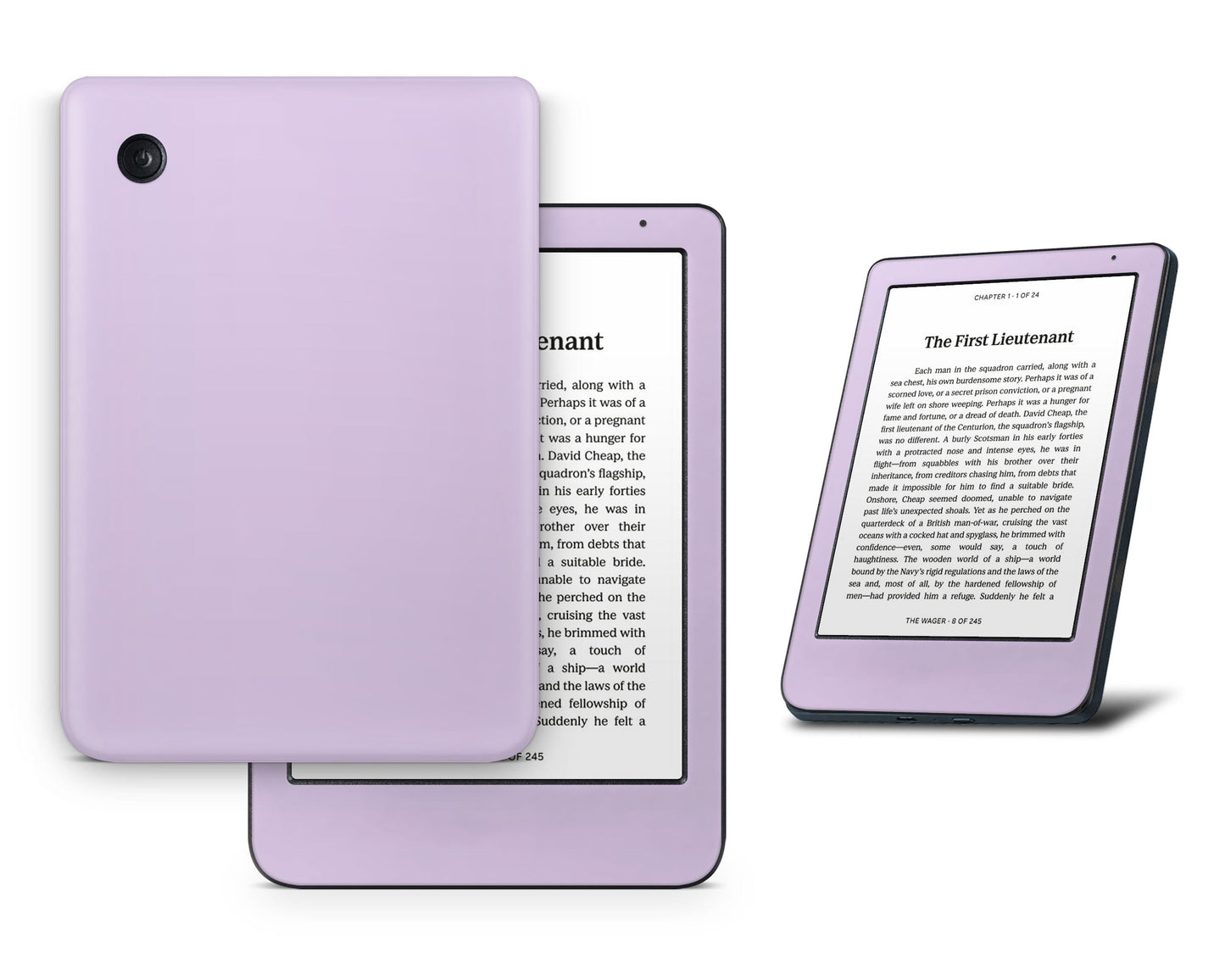 Lux Skins Kobo Sweet Purple Kobo Clara BW Skins - Solid Colours Solid Colours Skin