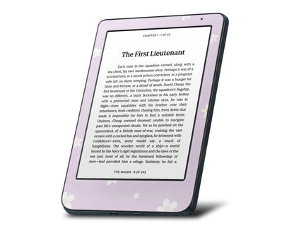 Lux Skins Kobo Purple Daisy Kobo Libra Colour Skins - Art Floral Skin