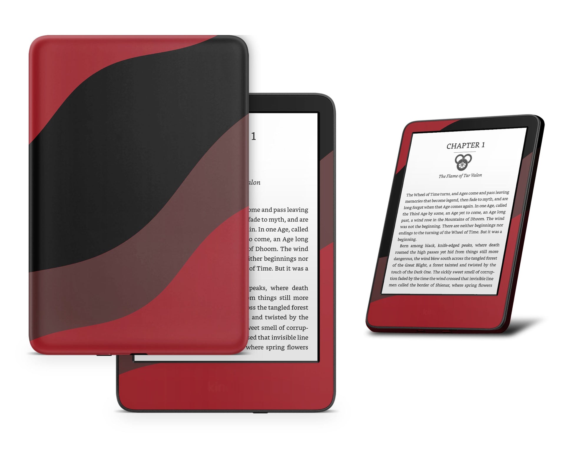 Lux Skins Kindle Chicago Reimagined Color Blocking Abstract Kindle Gen 11 Skins - Solid Colours Colour Blocking Skin