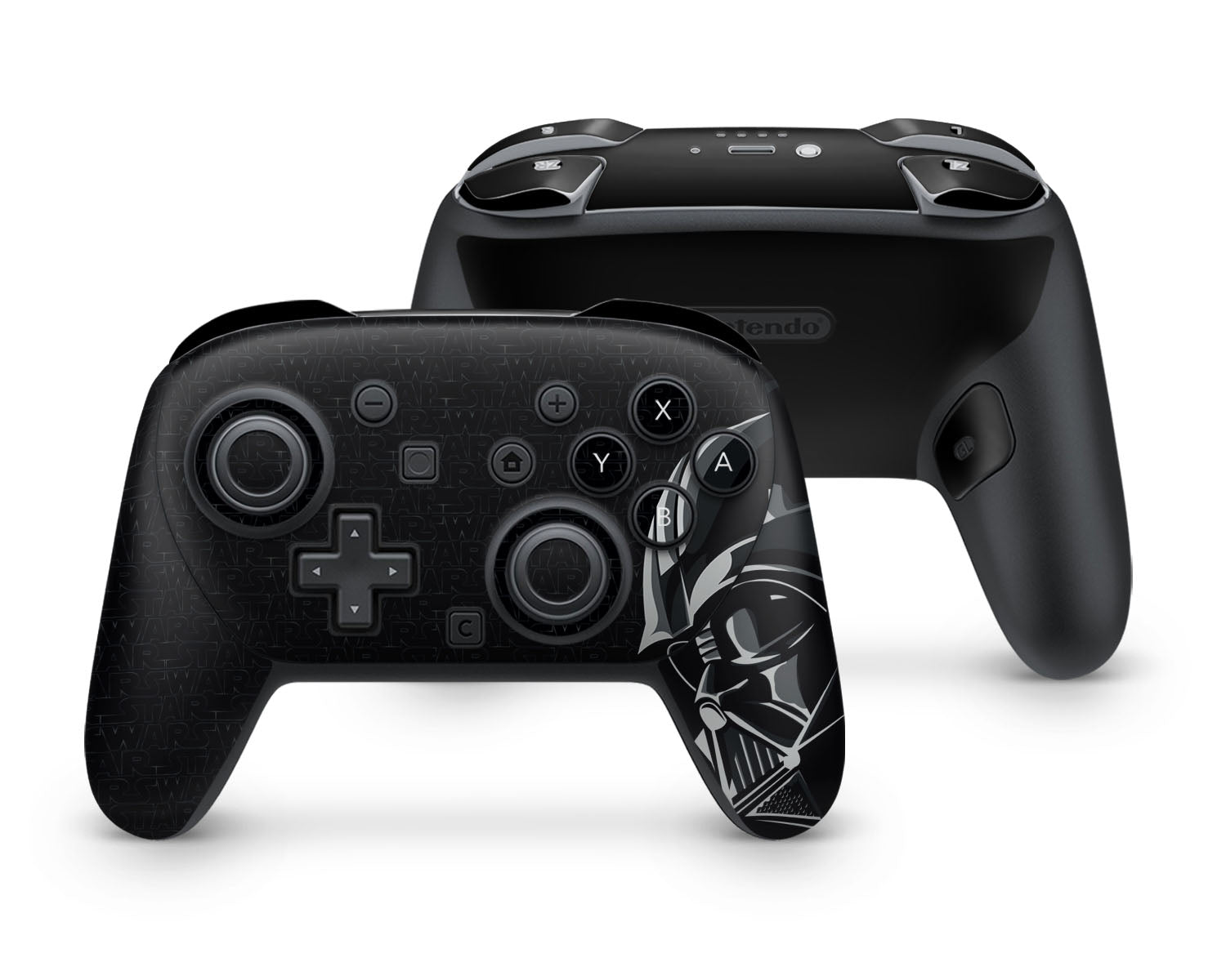 Lux Skins Nintendo Switch 2 Pro Controller Star Wars Darth Vader BlackSkins - Pop culture Star Wars Skin