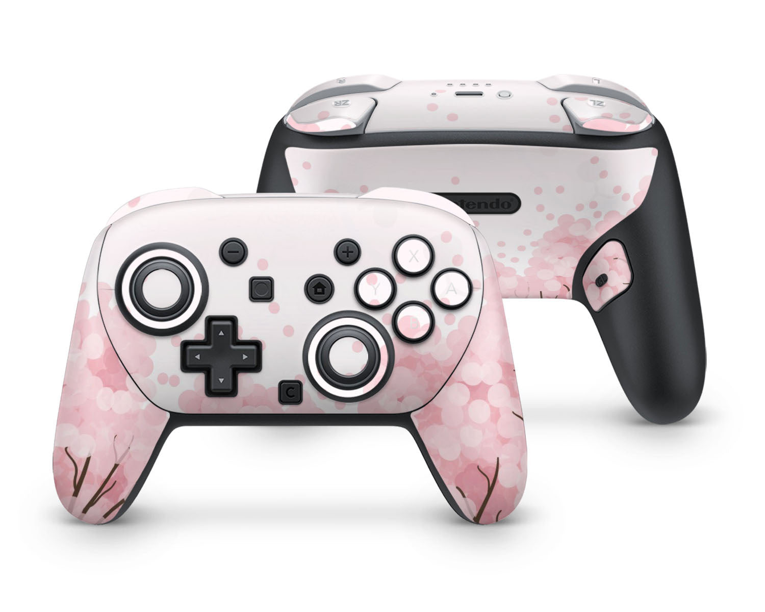 Lux Skins Nintendo Switch 2 Pro Controller Cherry Blossom TreeSkins - Art Floral Skin