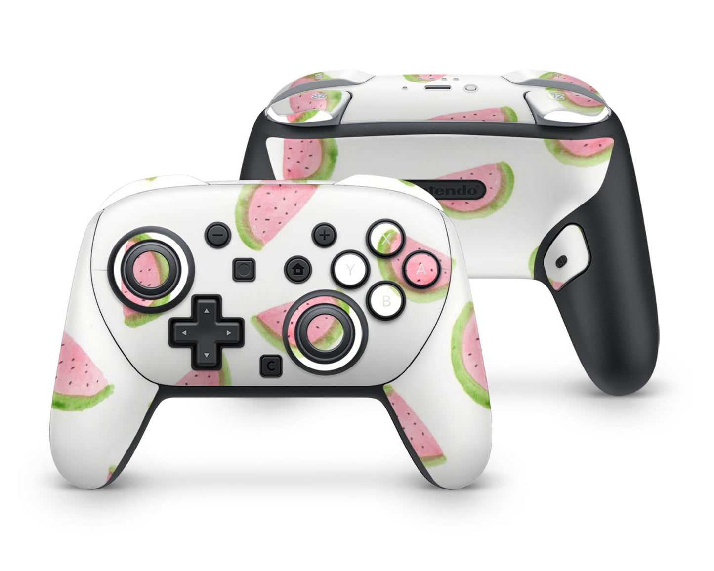 Lux Skins Nintendo Switch 2 Pro Controller Summer WatermelonSkins - Pattern Fruits Skin
