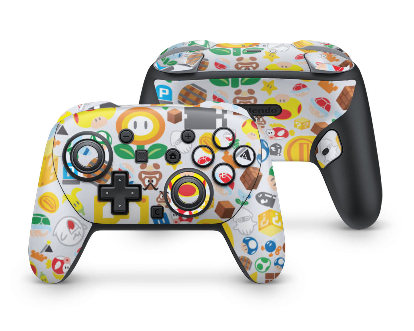 Lux Skins Nintendo Switch 2 Pro Controller Super Mario Bros PatternSkins - Pop culture Mario Skin