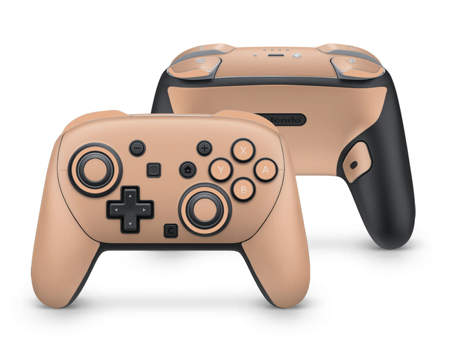 Lux Skins Nintendo Switch 2 Pro Controller Tuscan SummerSkins - Solid Colours Colour Blocking Skin