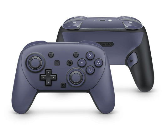 Lux Skins Nintendo Switch 2 Pro Controller Signature NavySkins - Solid Colours Pastel Series Skin