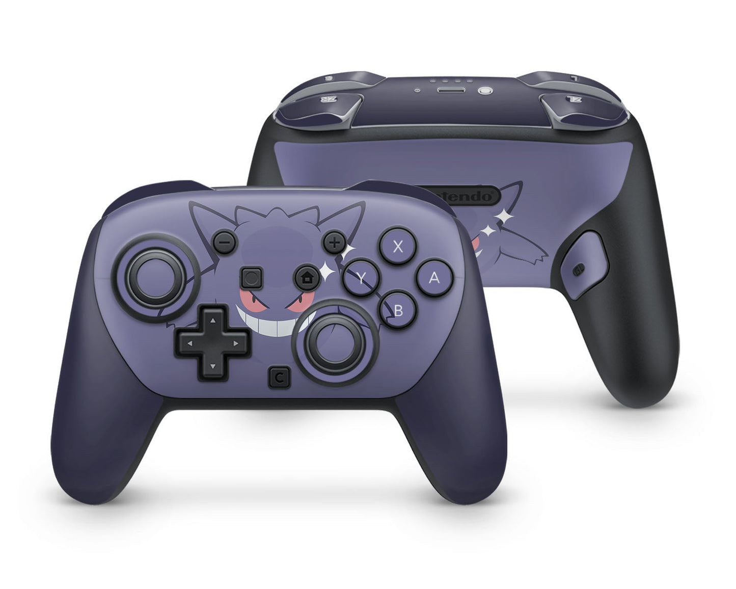 Lux Skins Nintendo Switch 2 Pro Controller Pokemon Gengar EvolutionSkins - Pop culture Pokemon Skin