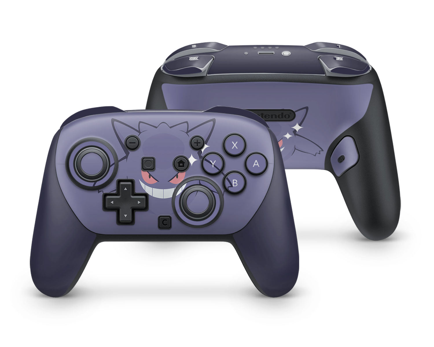 Lux Skins Nintendo Switch 2 Pro Controller Pokemon Gengar EvolutionSkins - Pop culture Pokemon Skin