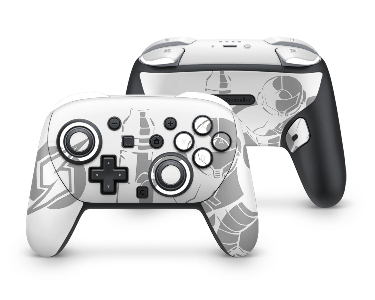 Lux Skins Nintendo Switch 2 Pro Controller Metroid DreadSkins - Pop Culture Metroid Skin
