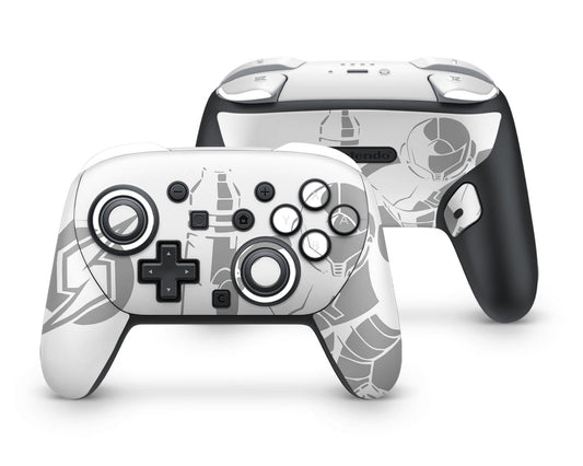 Lux Skins Nintendo Switch 2 Pro Controller Metroid DreadSkins - Pop Culture Metroid Skin