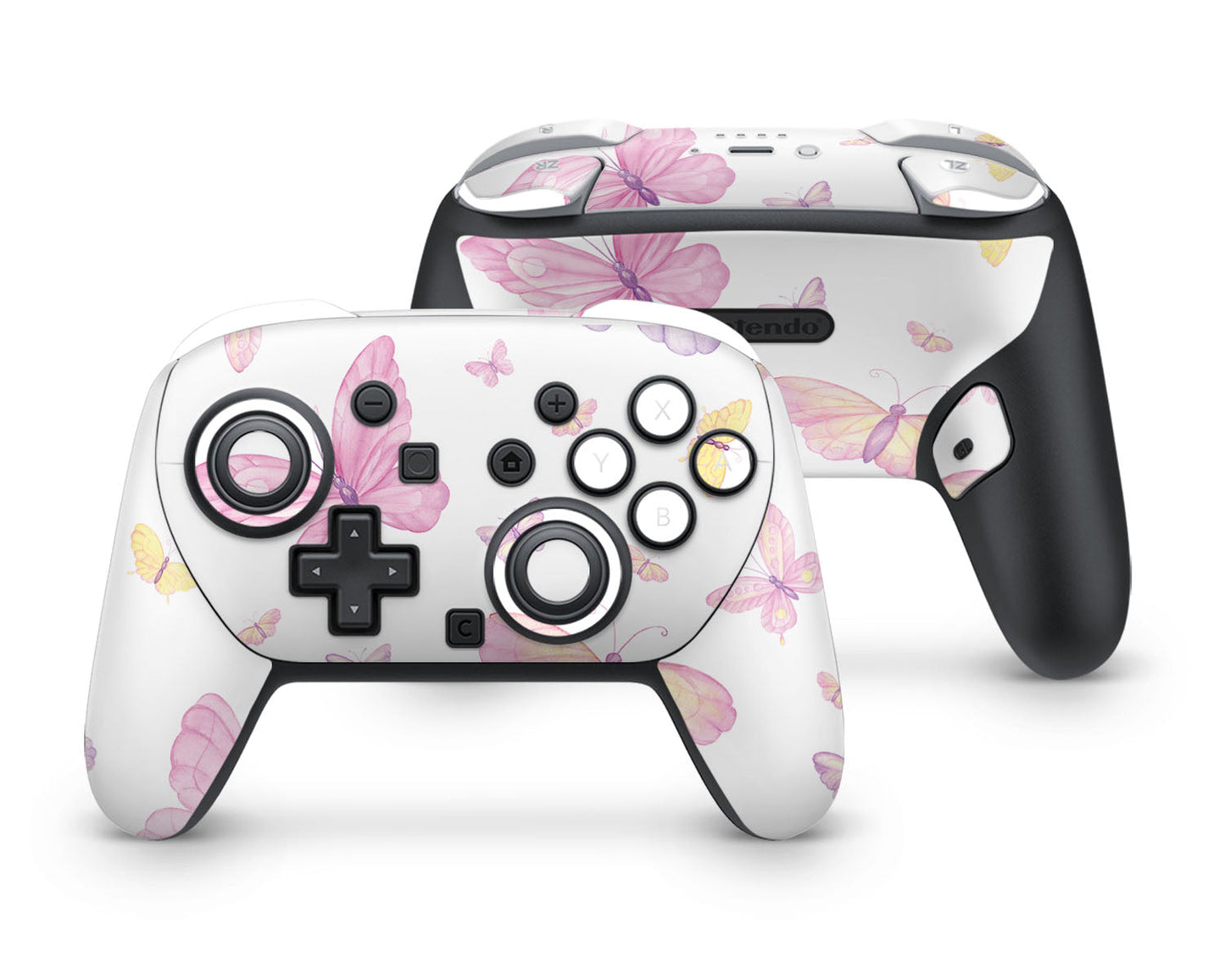 Lux Skins Nintendo Switch 2 Pro Controller Fairytale ButterflySkins - Pattern Animals Skin