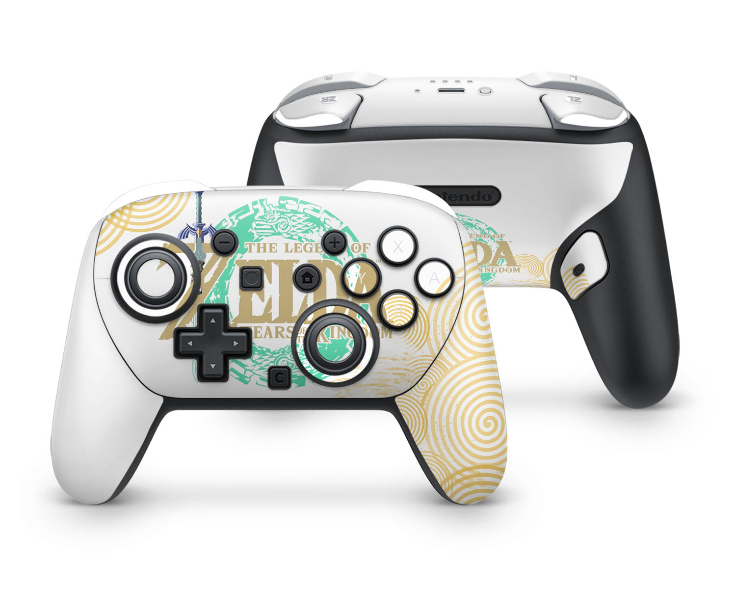 Lux Skins Nintendo Switch 2 Pro Controller Legend of Zelda Tears of the KingdomSkins - Pop culture Zelda Skin