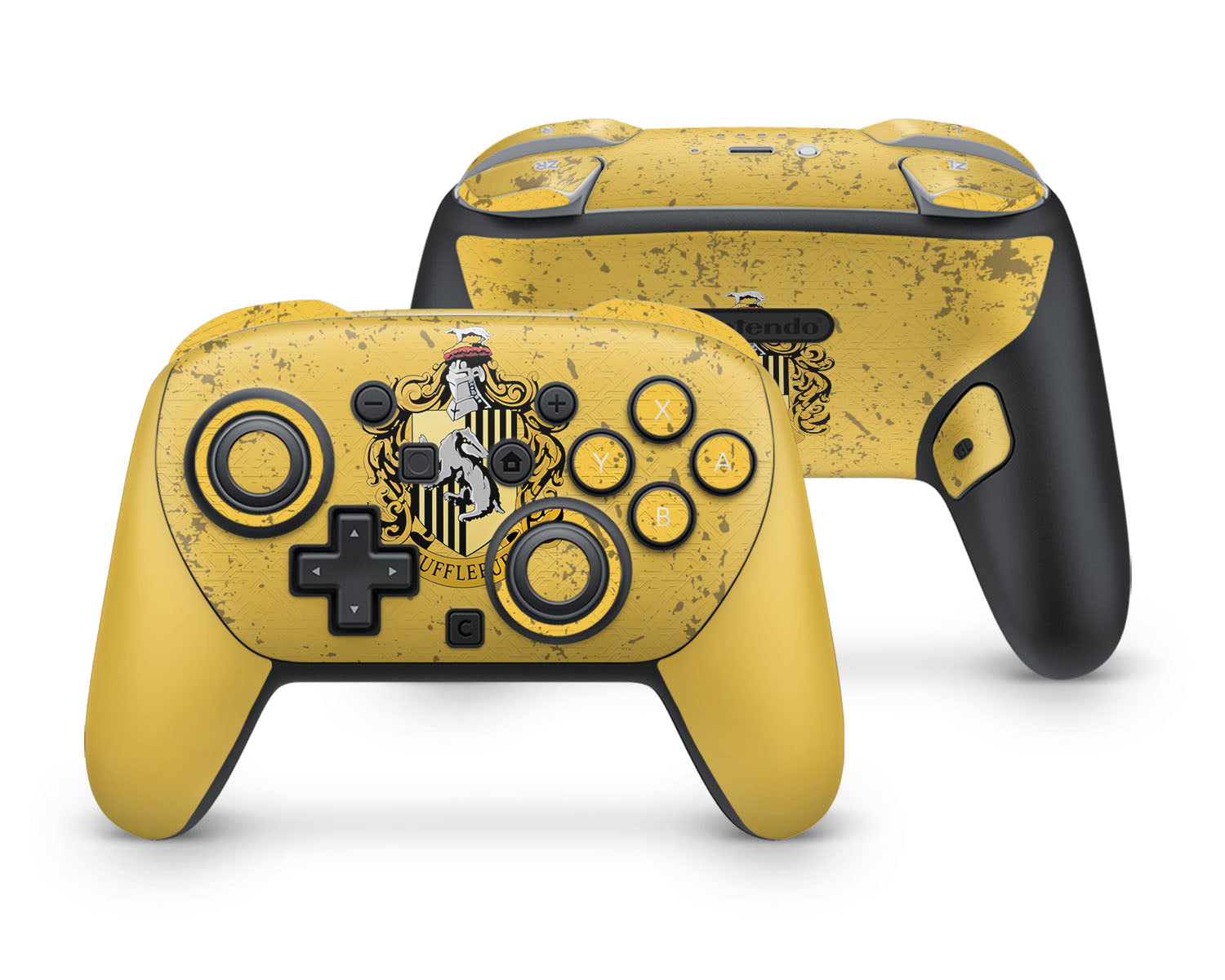 Lux Skins Nintendo Switch 2 Pro Controller Harry Potter HufflepuffSkins - Pop culture Harry Potter Skin