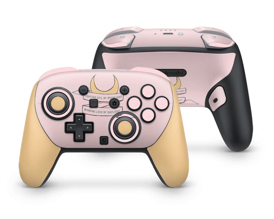 Lux Skins Nintendo Switch 2 Pro Controller Sailor Moon Fighting Evil By MoonlightSkins - Pop Culture Sailor Moon Skin