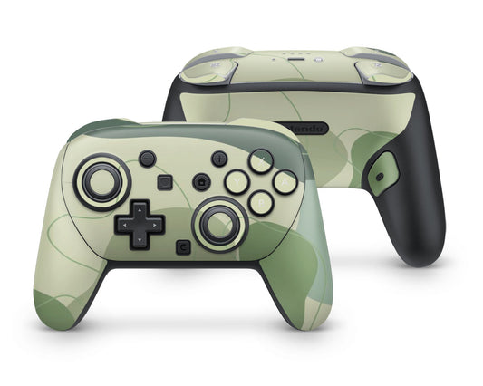 Lux Skins Nintendo Switch 2 Pro Controller Sage Enchanted ForestSkins - Pattern Abstract Skin