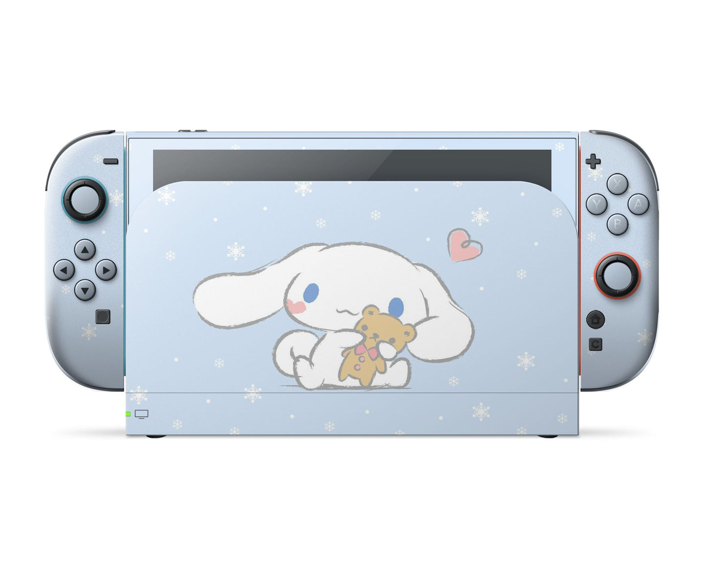 Lux Skins Nintendo Switch 2 Cinnamoroll Baby Blue Full Set Skins - Pop culture Cinnamoroll Skin
